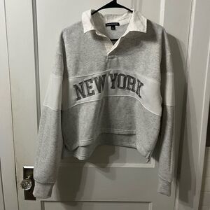 Gray New York Sweatshirt